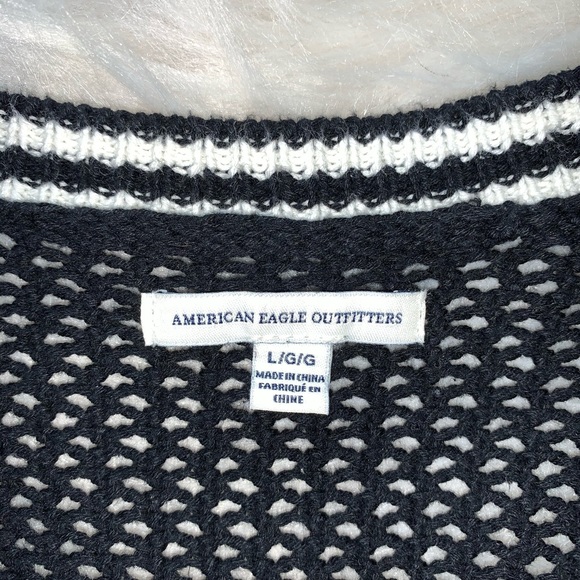 American Eagle Black Knit Cardigan - Picture 4 of 5